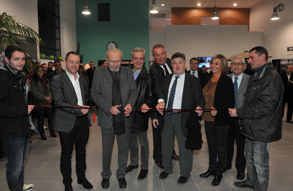 Teréo Carré Bleu Piscines. Inauguration du show-room