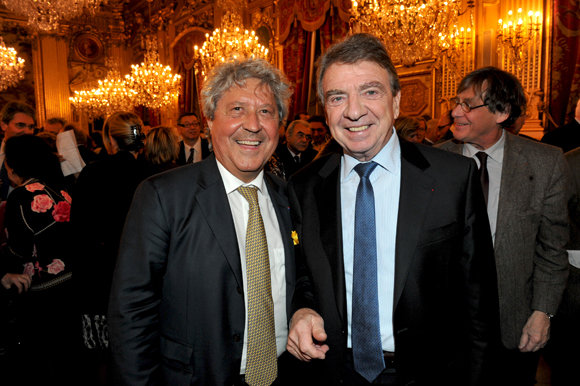10. Roland Bernard, vice-président du Grand Lyon et Bernard Fontanel, président du Medef Lyon-Rhône