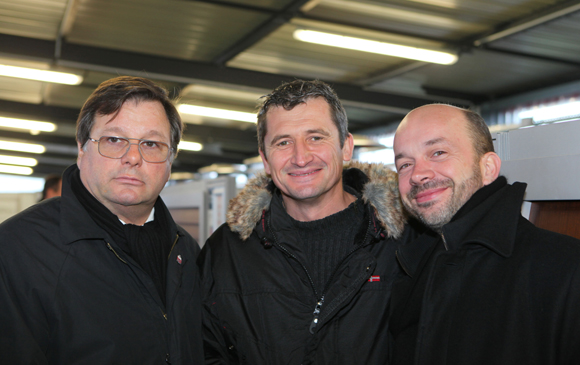 10. Franck Isaac-Sibille (LOU Rugby), Franck Chopard (Areva) et Julien Bonnard (Lyon Rugby)