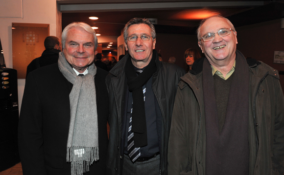 10. Jacques Matagrin (OL), Jean-Paul Delperié (Vinci Construction) et Robert Barret