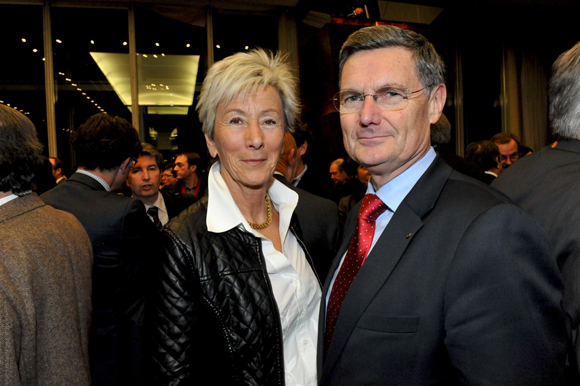 11. Christian Gelpi, président de France U.S.A, son épouse Yolande