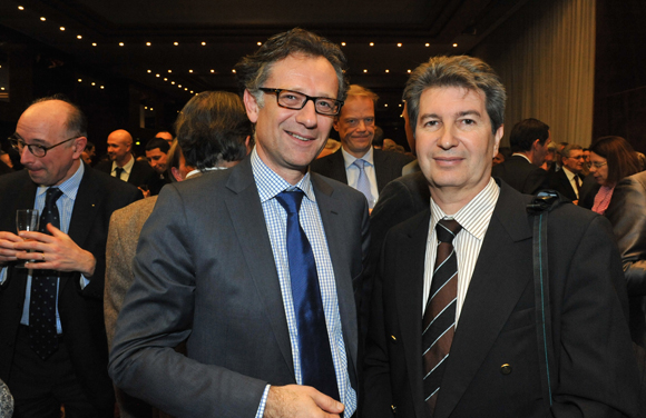 13. Arnaud Besson (Aéroports de Lyon) et Michel Dujardin (Le groupe la poste)