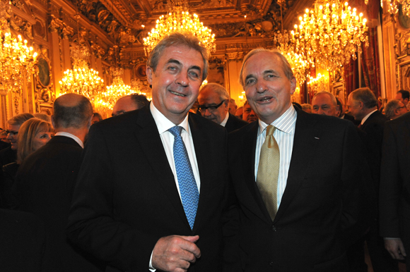 14. Maître Richard Brumm, adjoint aux Finances et Gérard Herrbach, consul du Grand-Duché de Luxembourg