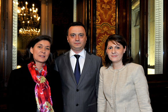 16. Marie-Christine Herrbach, Gabriela Dancau, consul général de Roumanie et son époux Constantin