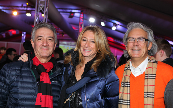 16. Roger Girardon (Chambre des Notaires du Rhône), Nathalie Degardin (Le Progrès) et Bernard Buffard (La Sphère des Possibles)