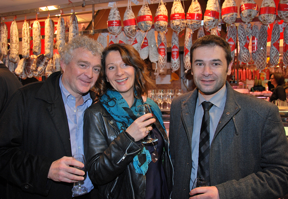 17. Jean-Louis Joly (DG du Medef Lyon-Rhône), Claudia Cancellieri et Cédric Diogon (Medef Lyon-Rhône)