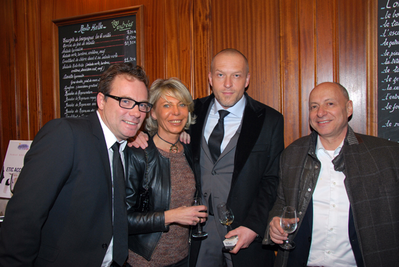 18. Pierre-Yves Gas (Proxicom), Sandrine Pouquine (Kare), François Gaillard (Lyon Tourisme & Congrès) et l’horloger Jean Louis Maier