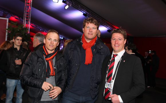 18. Irfan Praska, Mathieu Cordat (Nec) et Mathieu Renaud (LOU Rugby)