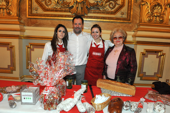 2. Katia, Bruno Bluntzer, Chloé et Colette Sibilia (Maison Sibilia)