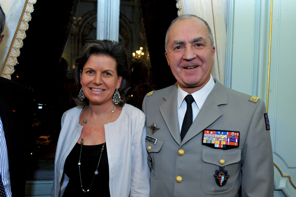 20. Le général Martial de Braquilanges, gouverneur militaire de Lyon et son épouse Elisabeth