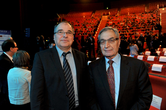 20. Yves Chavant, président du Tribunal de commerce de Lyon et Jean Yerdamian, président du conseil des prud’hommes de Villefranche