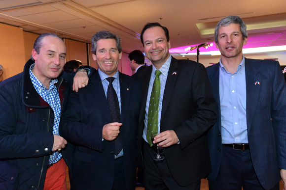 21. Richard Thavel, Henri Junique (Consulat de Russie), Clayton M. Stanger (Consulat des Etats-Unis) et Victor Vitelli