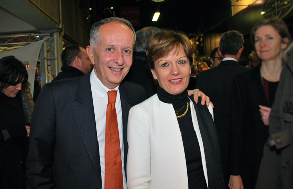 22. Eric Vernusse (Banque Rhône Alpes) et son épouse Catherine