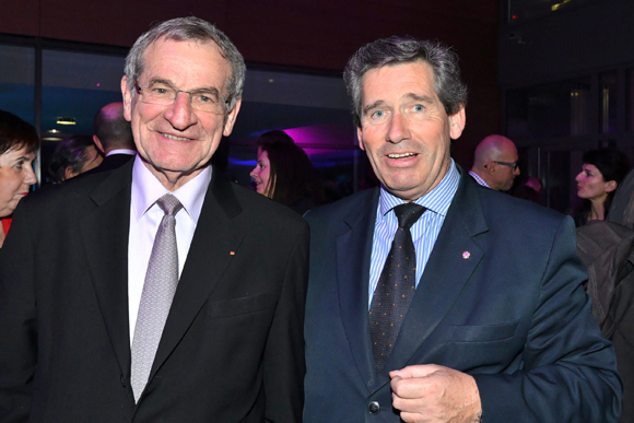 22. Daniel Gouffé, président d’ERAI et Henri Junique