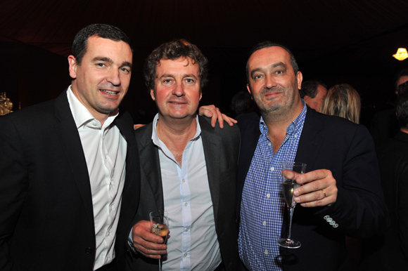 23. Georges Davesa (Nutrisens), Hervé Bal (Editions HB) et Pierre Nallet (AnaHome Immobilier)