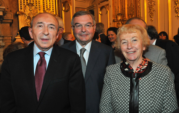 24. Gérard Collomb, sénateur-maire de Lyon, Michel Mercier, 1er vice-président du Conseil général et Danièle Chuzeville, présidente du Conseil général