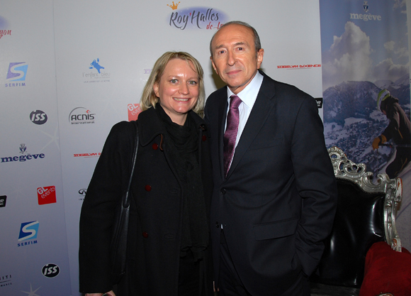 25. Caroline et Gérard Collomb, sénateur-maire de Lyon 