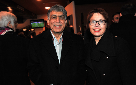 25. Manan Atchkezai, président de la SFIP et Sandrine Neuzeret (SFIP Sécurité)