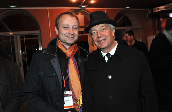 26. Marco (Lyon People) et Philippe Grillot, ancien président de la CCI