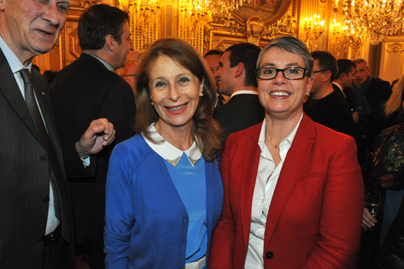 31. Geneviève Watine et Anne Brugnera, adjointe au maire de Lyon