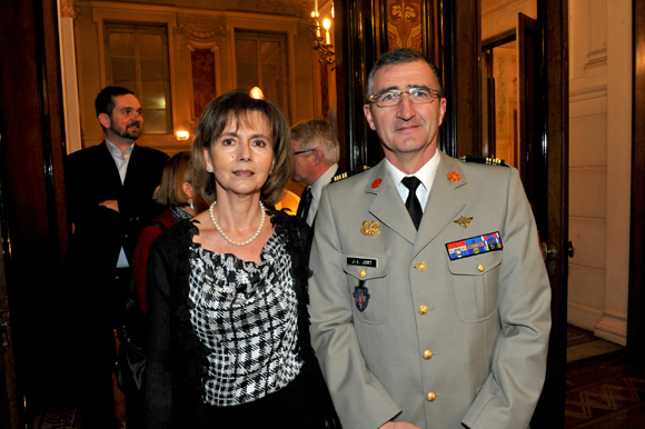 3. Le colonel Jean-Luc Jort et son épouse Patricia 