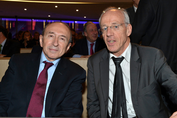 3. Gérard Collomb, sénateur-maire de Lyon et Bernard Soulage, vice-président de la Région RA