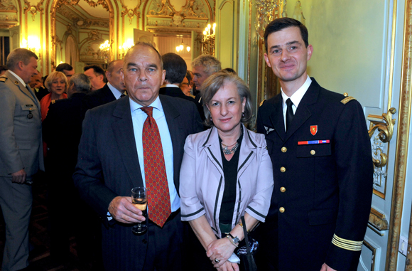 34. Le général François Mestrallet, Marie Guyon et le colonel Etienne Gourdain