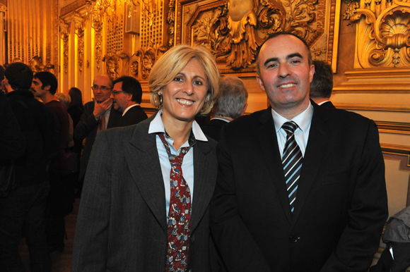 36. Danny Morsilli (La Sphère des Possibles) et Michel Le Faou, président de la SACVL
