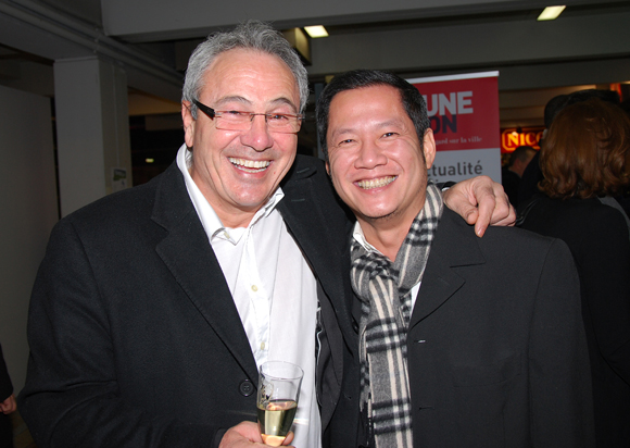 36. Alain Dinc (La Tour Rose) et Nhu Huy (Editions Multimedia)