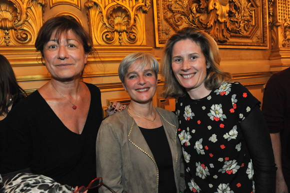 37. Fabienne Levy, élue du 1er, Inès de la Lavernée, conseillère municipale du 2ème, Isabelle Cochez (Orpi)