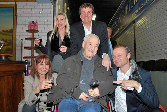 38. Françoise Petit (Lyon People), Martine et Hervé Bal, Philippe Dibilio et Marco (Lyon People)