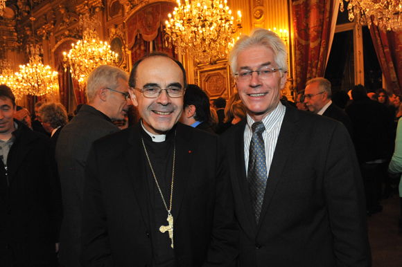 40. Le cardinal Philippe Barbarin et le pasteur Wulf Opperman