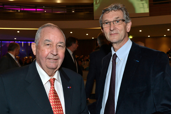 4. Jean-Paul Mauduy, président de la CRCI et Claude Bordes