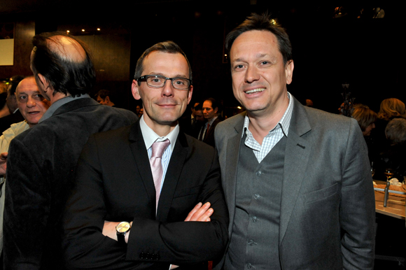 41. Michel Biolay (Banque Populaire) et Frédéric Giraud (Malls)