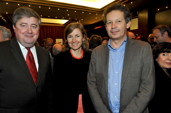 42. Benoit Soury (La Vie Claire), Blandine Vignon (CCI Lyon) et Vincent Rocken (Le Progrès)