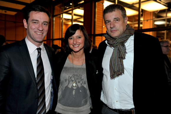 42. Michel Havard, Séverine Eberhardt (Welcome Magazine) et Gilles Demange (Orosa)