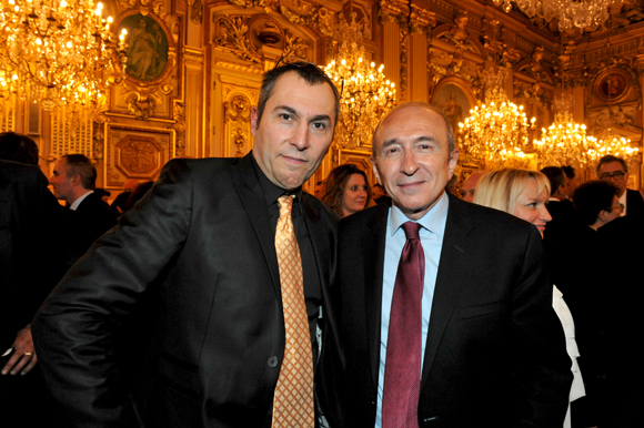 46. Fabrice (Lyon People) et Gérard Collomb, sénateur-maire de Lyon