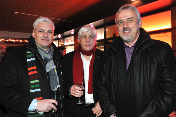 5. Nektarios Havredakis, Gérard Vayres et Jean-Max Bouchard (Toupargel)