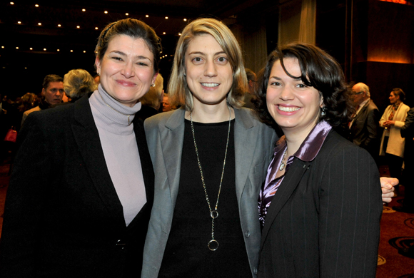 51. Marie-France Memeteau (Space), Agnès Sarrazin-Millet et Stéfanie Cochet (JCI)