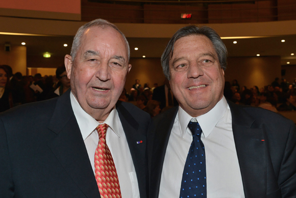 5. Jean-Paul Mauduy, président de la CRCI et François Turcas, président de la CGPME Rhône