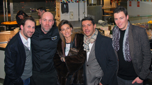 57. Franck Attar (Ecully Immo), Thomas Vedrine (Cuisines du Sud), Maître Laurence Celerien, Jean-Philippe Niewenglowski (Pages Jaunes) et Bruce Mathieu (Coyote Publiciz)