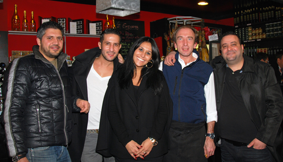 59. Jacob (CRC Lyon), Morad, Haiet (Le comptoir des Halles), Jean-Christophe (Chez Antonin) et Marwan (Cousins Cousines)