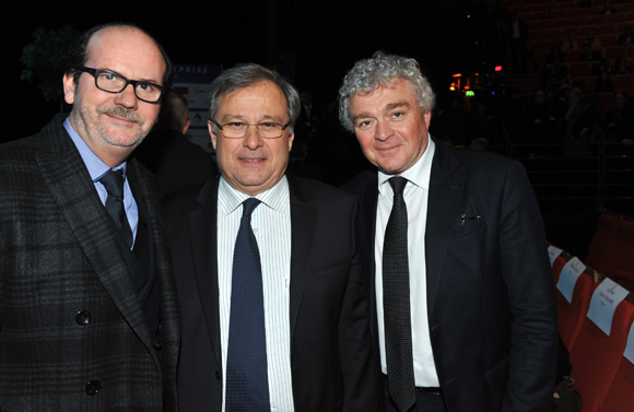 7. Gérard Auboeuf (Only Lyon), Emmanuel Imberton, président de la CCI de Lyon et Jean-Louis Joly, DG du Medef Lyon-Rhône