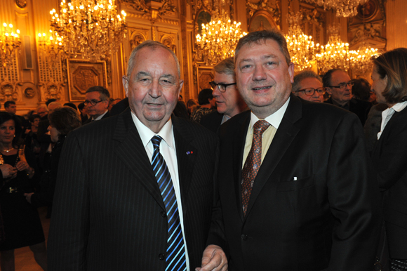 8. Jean-Paul Mauduy, président de la CRCI et Bruno Cabut, président de l’Union professionnelle Artisanale Rhône-Alpes