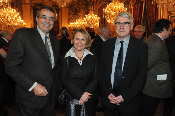 9. Jean-Jack Queyranne, président du Conseil Régional, Françoise Moulin Civil, rectrice de l’Académie de Lyon et Jean-Louis Baglan, directeur académique du Rhône