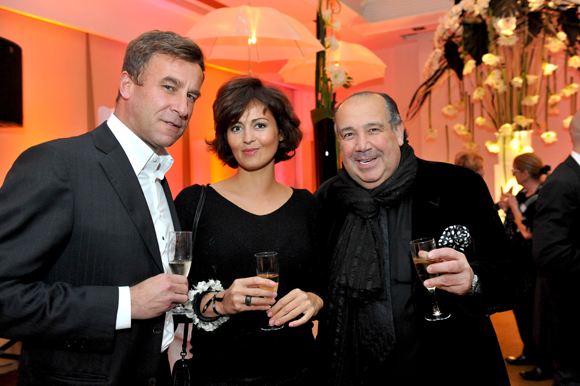 10. Hugues Bartnig (Zilli), Sonia Philippot (Jeïto Bijoux) et le couturier Max Chaoul