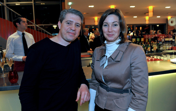 17. Philippe Perez, DG de Radio Scoop et Géraldine Thimonier (Banque Rhône-Alpes)