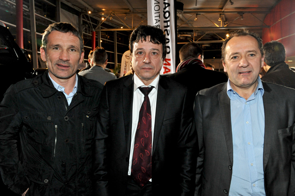 17. Stéphane Martin (Ada location), Luc Chioetto (Groupe Delorme) et Gilbert Tabarant (Nissan)