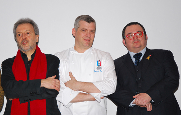 18. Jean-Jacques Billon, Laurent Bouvier (L’Elleixir) et le sommelier MOF Fabrice Sommier