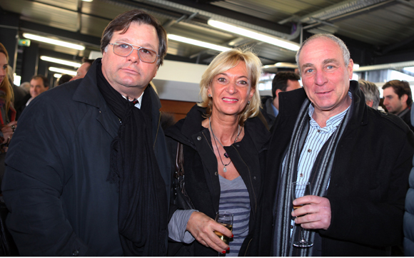 18. Franck Isaac-Sibille (LOU Rugby), Marie-Odile Fondeur, adjointe au commerce et Gérard Franses (Gérard Franses and Partners)